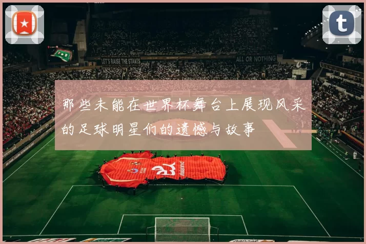 那些未能在世界杯舞台上展现风采的足球明星们的遗憾与故事